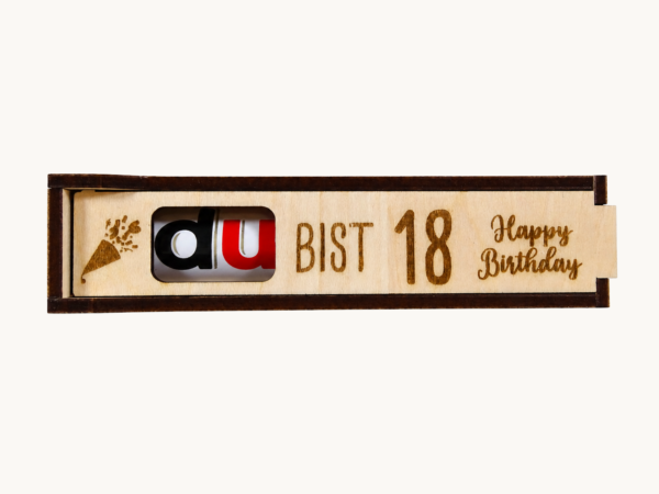 Geschenkbox aus Holz