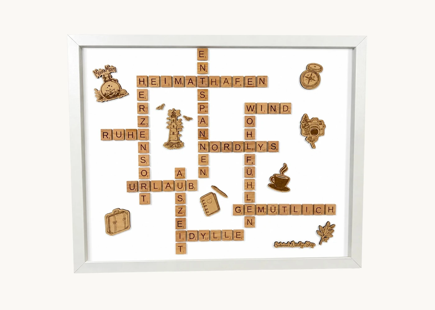 StorYa - Personalisiertes Erinnerungsbild aus Holz