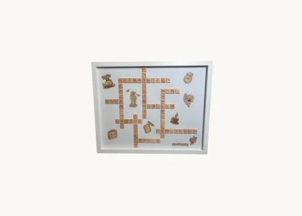 StorYa - Personalisiertes Erinnerungsbild aus Holz